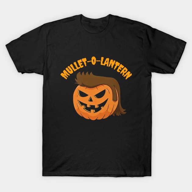 Halloween Mullet-O-Lantern T-Shirt by ComicMoon